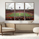 Syracuse University Orange Football Team Print - Syracuse by MyGreatCanvas | Canvas Wall Art Prints | Photo Prints & Wall Decor
