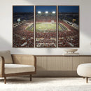 Texas Tech Red Raiders Football Team Print - Lubbock Jones by MyGreatCanvas | Canvas Wall Art Prints | Photo Prints & Wall Decor