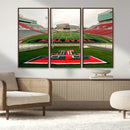 Texas Tech Red Raiders Football Team Print - Lubbock Jones by MyGreatCanvas | Canvas Wall Art Prints | Photo Prints & Wall Decor