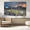 Memphis Tigers Football Team Print - Memphis Simmons Bank