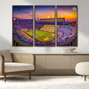 The Louisiana State University Tigers Football Team Print - by MyGreatCanvas | Canvas Wall Art Prints | Photo Prints & Wall Decor