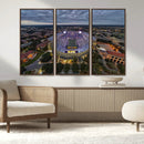 The Louisiana State University Tigers Football Team Print -