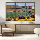 Puskar Stadium Canvas Print Wall Art - Morgantown Print -