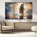 Jesus Walking on Water Wall Art | Ready to Hang Spiritual
