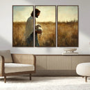 Jesus the Good Shepherd Wall Art Canvas Print - by MyGreatCanvas | Canvas Wall Art Prints | Photo Prints & Wall Decor