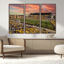 University of Wyoming Cowboys Football Team Print - Laramie by MyGreatCanvas | Canvas Wall Art Prints | Photo Prints & Wall Decor