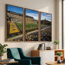 University of Wyoming Cowboys Football Team Print - Laramie