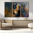 Abstract Horse Wall Art Canvas Print | Farmhouse Wall Decor by MyGreatCanvas | Canvas Wall Art Prints | Photo Prints & Wall Decor