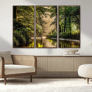 Forest Wall Art Print | River Landscape Wall Art | Perfect