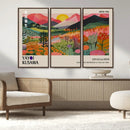 Old Barn Wall Art Canvas Print – Framed Rustic Moody Farm
