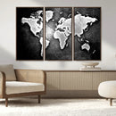 World Map Wall Art Canvas Print – Framed Wall Art for by MyGreatCanvas | Canvas Wall Art Prints | Photo Prints & Wall Decor
