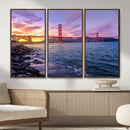 Golden Gate Bridge Wall Art Canvas Print – Framed San by MyGreatCanvas | Canvas Wall Art Prints | Photo Prints & Wall Decor