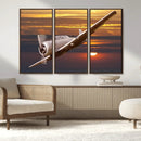 Old War Plane Wall Art Canvas Print by MyGreatCanvas | Canvas Wall Art Prints | Photo Prints & Wall Decor