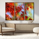 Red Leaves Autumn Forest Wall Art Canvas, Red Leaves Autumn by MyGreatCanvas | Canvas Wall Art Prints | Photo Prints & Wall Decor