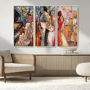 Abstract Afro American Jazz Canvas Wall Art | Music-Inspired by MyGreatCanvas | Canvas Wall Art Prints | Photo Prints & Wall Decor