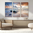 Serene Weather On The Beach Wall Art Canvas Print by MyGreatCanvas | Canvas Wall Art Prints | Photo Prints & Wall Decor