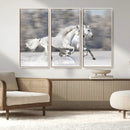 The White Horses Wall Art, Framed White Horses Wall Art