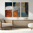 Modern Abstract Canvas Art Canvas Print - Framed and Ready