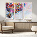 Don't Look Up Movie Canvas Wall Art - Vibrant Floating House