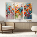 Abstract Butterfly Wall Art Canvas Print