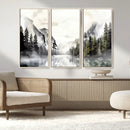 Yosemite Valley Wall Art Canvas Print – Framed and Ready to
