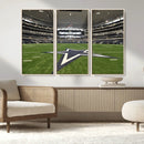 Dallas Cowboys Football Team Print - Arlington AT&T Stadium by MyGreatCanvas | Canvas Wall Art Prints | Photo Prints & Wall Decor