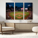 St. Louis Cardinals Baseball Team Print - Busch Stadium Wall by MyGreatCanvas | Canvas Wall Art Prints | Photo Prints & Wall Decor