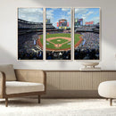 New York Mets Baseball Team Print - Citi Field Stadium Wall