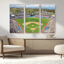Citi Field Wall Art Print | 3-Panel New York Mets Baseball