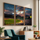 Fenway Park Wall Art Canvas Print | Large Baseball Stadium