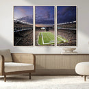 New England Patriots Football Team Print - Foxborough by MyGreatCanvas | Canvas Wall Art Prints | Photo Prints & Wall Decor