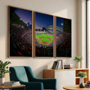 Houston Astros Baseball Print Canvas - Houston Minute Maid