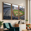 New York Yankees Baseball Team Print - Yankee Stadium Wall