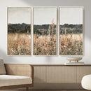 Rustic Field Landscape Wall Art Print, Giclee Canvas Wall