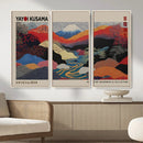 Yayoi Kusama Wall Art – Framed Japanese Abstract Art Print,