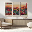 Framed Yayoi Kusama 1986 Wall Art Print – Japanese Wall Art