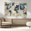 World Map Canvas Print – Framed Wall Art for Couples, by MyGreatCanvas | Canvas Wall Art Prints | Photo Prints & Wall Decor