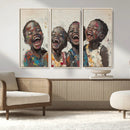 Shai Yossef Print - Joyful Childhood Canvas Wall Art -