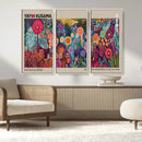 Yayoi Kusama Wall Art Canvas Print, Abstract Art, Large
