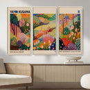 Yayoi Kusama Japanese Art Canvas Print, Abstract Art, Large
