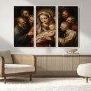 Religious Canvas Wall Art Print - Madonna and Child with by MyGreatCanvas | Canvas Wall Art Prints | Photo Prints & Wall Decor