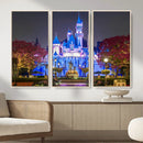 Disney Castle Wall Art Canvas Print – Magical Fairytale