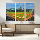 Wrigley Field Chicago Cubs Panoramic Canvas Print – by MyGreatCanvas | Canvas Wall Art Prints | Photo Prints & Wall Decor