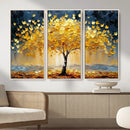 Golden Autumn Tree Wall Art – Framed Fall Leaves Canvas by MyGreatCanvas | Canvas Wall Art Prints | Photo Prints & Wall Decor