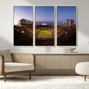 Iowa Hawkeyes Kinnick Stadium Wall Art Canvas Print, Framed