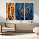 Abstract Tree Rings Wall Art Canvas Print – Modern Wood by MyGreatCanvas | Canvas Wall Art Prints | Photo Prints & Wall Decor