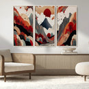 Abstract Mountain Wall Art Canvas Print – Vibrant Stylized by MyGreatCanvas | Canvas Wall Art Prints | Photo Prints & Wall Decor