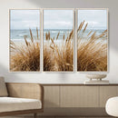Beach Grass Wall Art – Framed Coastal Dunes Canvas Artwork, by MyGreatCanvas | Canvas Wall Art Prints | Photo Prints & Wall Decor