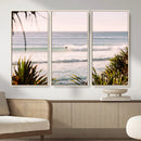 Ocean Surfer Wall Art Canvas Print – Framed Coastal Surf Art by MyGreatCanvas | Canvas Wall Art Prints | Photo Prints & Wall Decor