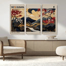 Modern Japanese Wall Art Canvas Print – Framed Abstract by MyGreatCanvas | Canvas Wall Art Prints | Photo Prints & Wall Decor